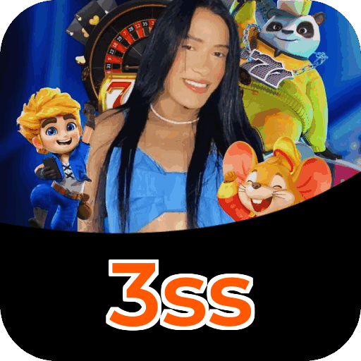 Interface do aplicativo 3ss mostrando jogos disponíveis no iOS e Android